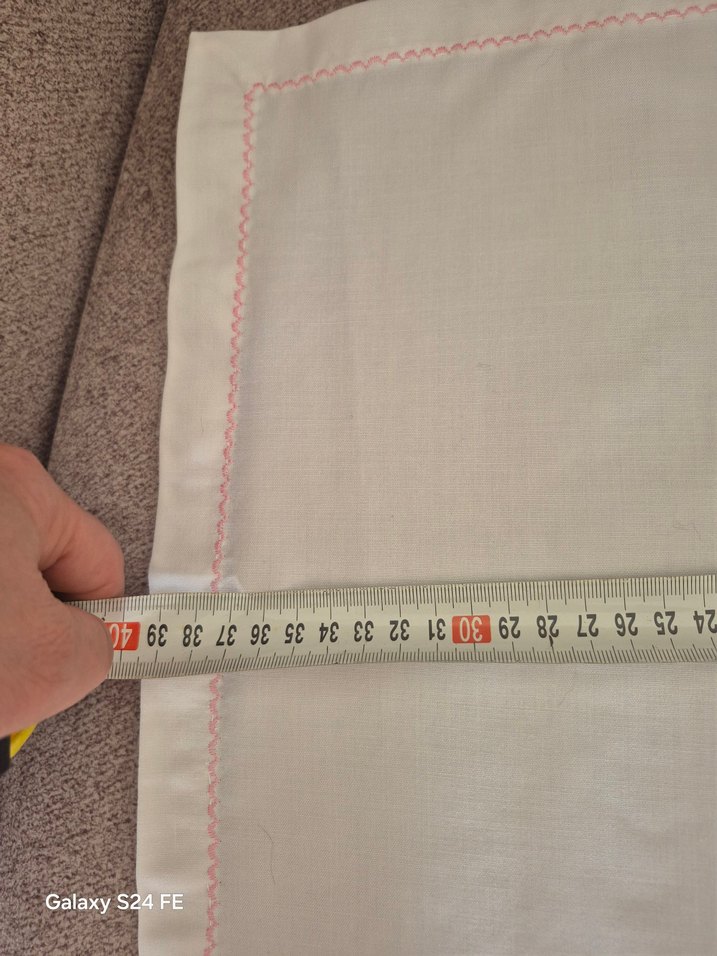 Nakışlı beyaz örtü - Görsel 2