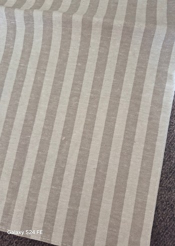 Bej ve Gri Çizgili 2'li Amerikan servisi - Görsel 2