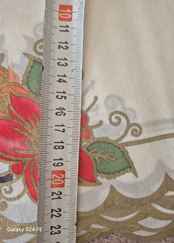 Nakışlı Çok Renkli Masa Örtüsü Seti 13 parça - Görsel 8