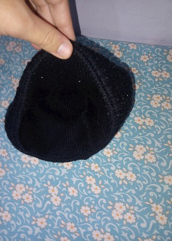 Erkek Siyah Örgü Bere - Görsel 3