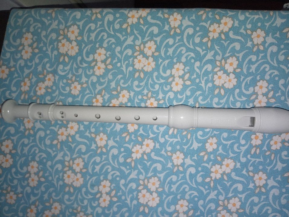 Beyaz Melodik Blok Flüt - Görsel 3