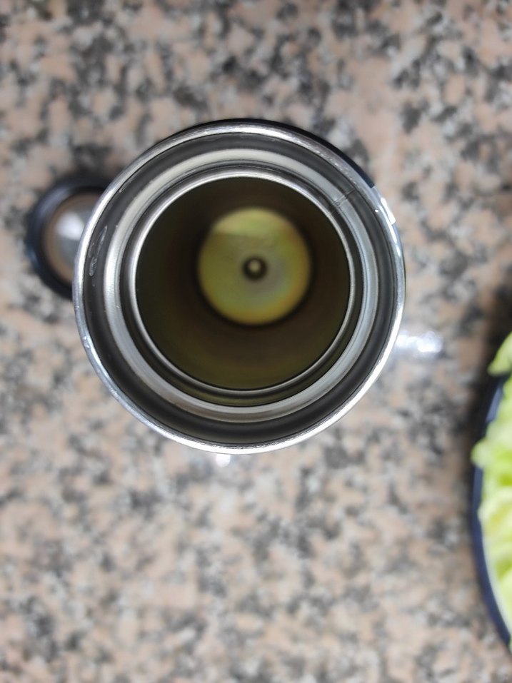 Siyah Parlak çelik termos - Görsel 3