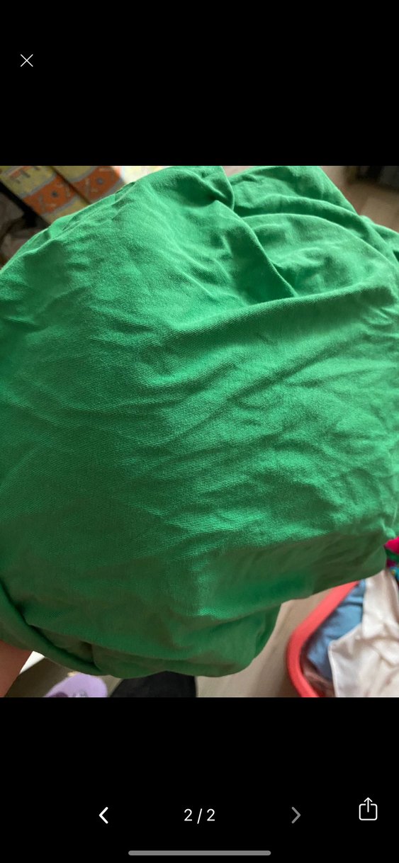 Yeşil lastikli çarşaf - Görsel 2