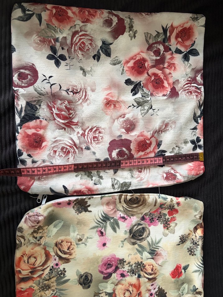 Çiçek Desenli Bohem Tarzı Kırlent Kılıfları - Görsel 3