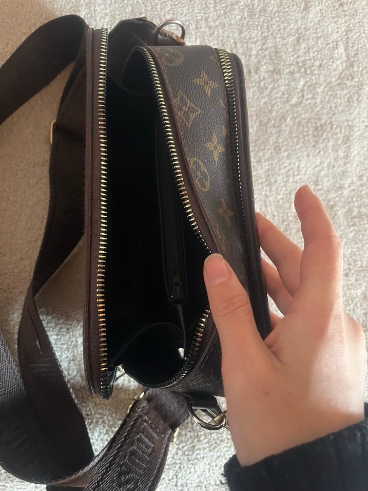 Kahverengi Louis Vuitton Deri Kadın Çantası - Görsel 3