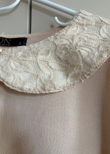 Bej ince Triko Kazak - Görsel 4