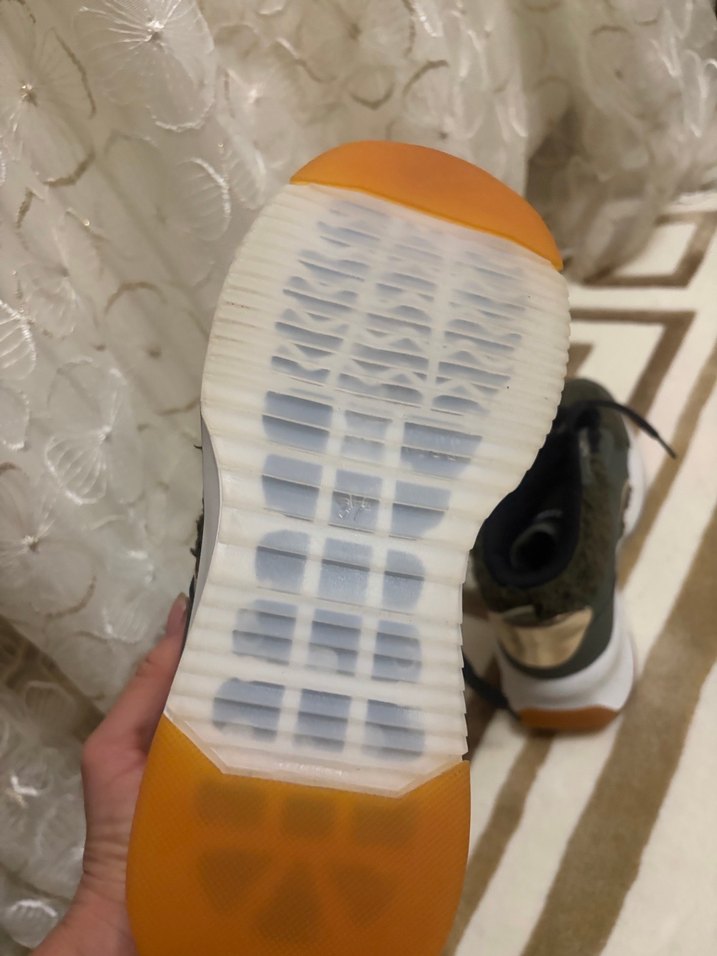 İnci Haki Kürklü Kadın Dolgu Topuk bot - Görsel 4