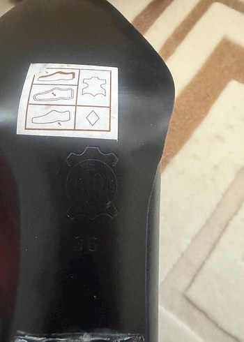 Klasik Siyah Stiletto Topuklu Kadın Ayakkabı - Görsel 6