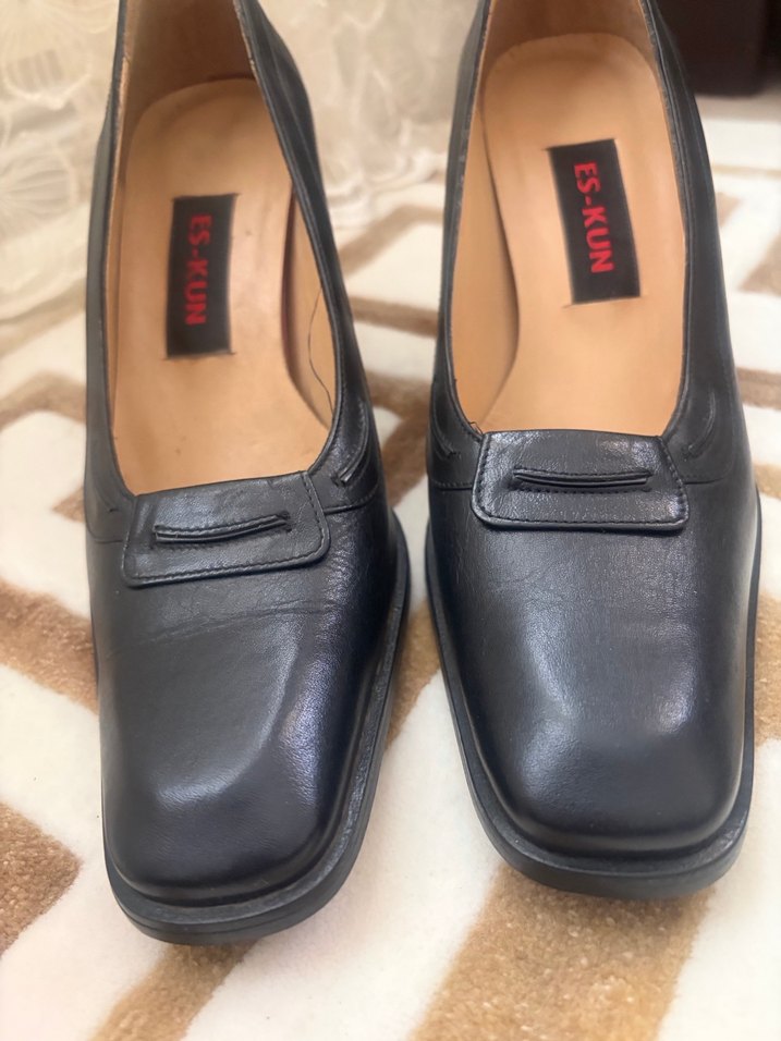 Klasik Siyah Stiletto Topuklu Kadın Ayakkabı - Görsel 3