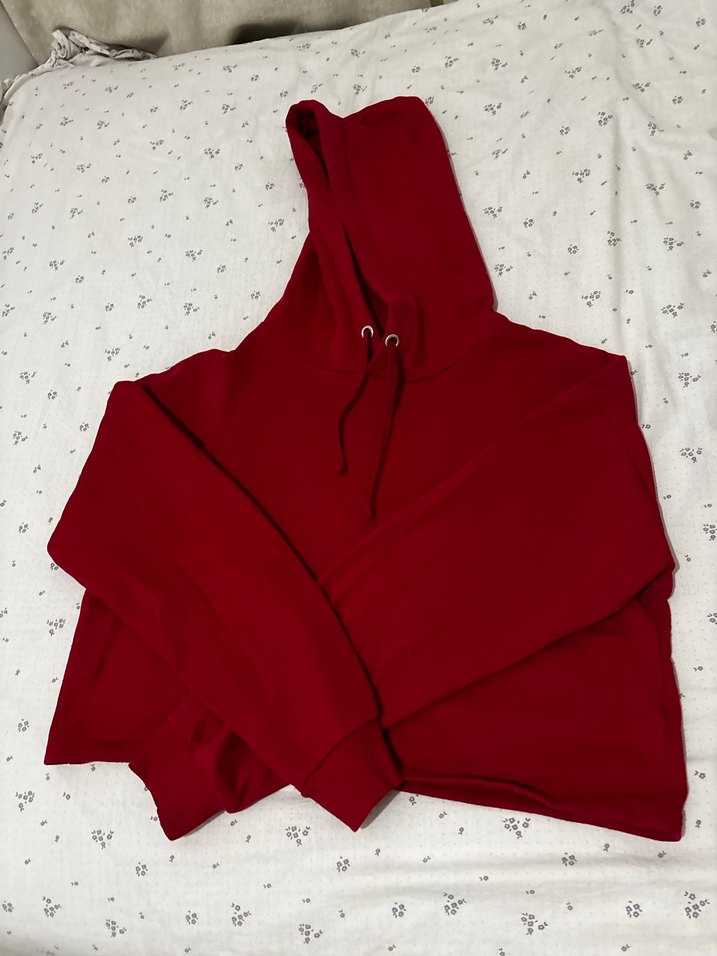 6 ADET OVERSIZE CROP SWEATSHİRT - Görsel 3