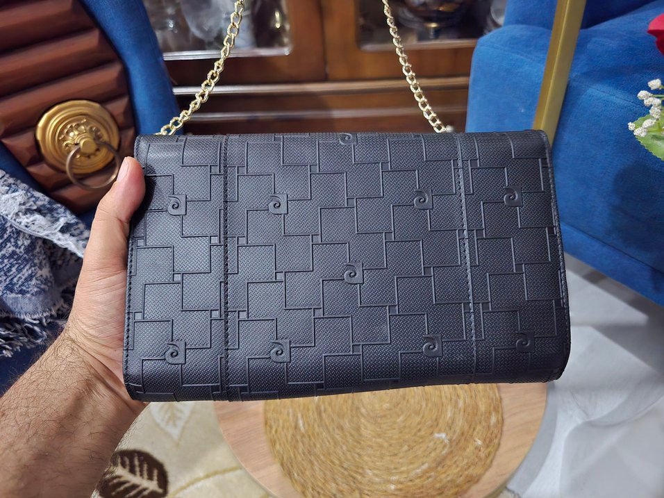 ORJİNAL PİERRE CARDİN ABİYE ÇANTA - Görsel 5