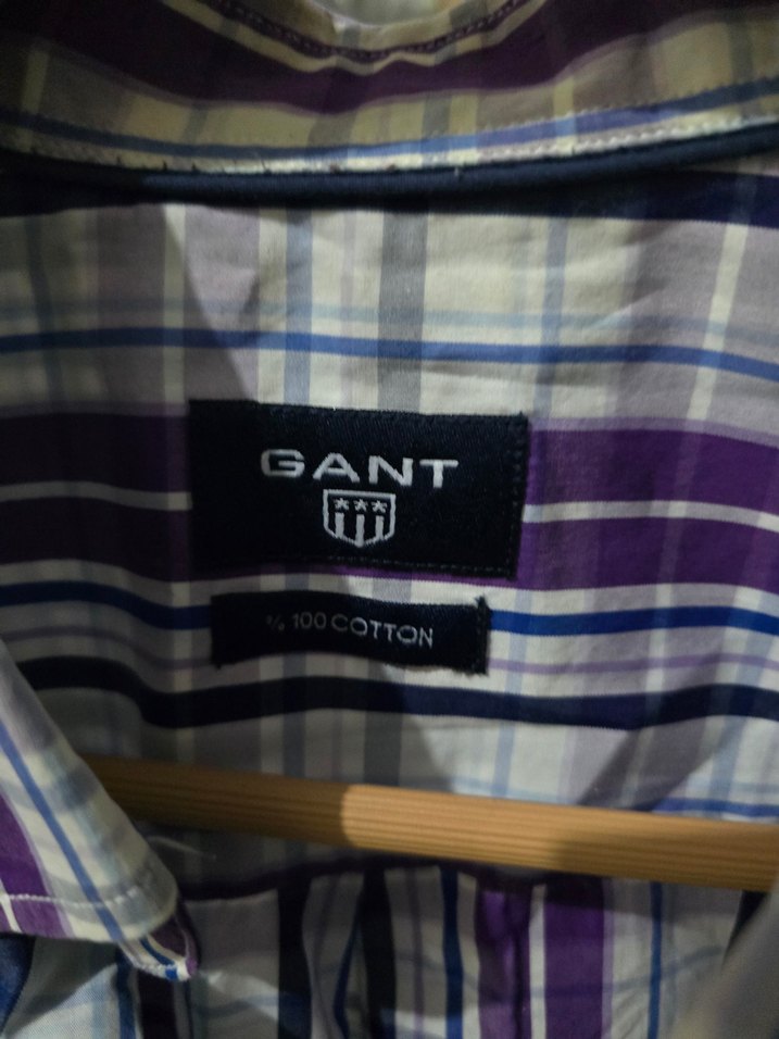 ORJİNAL TEMİZ GANT UZUN KOLLU ERKEK GÖMLEK - Görsel 2