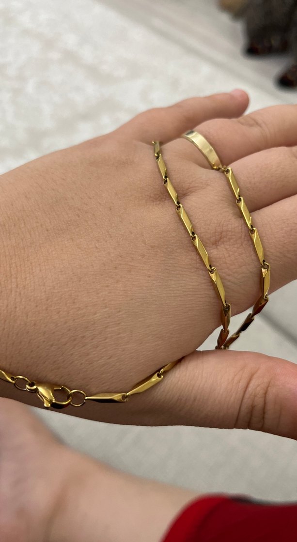 Erkek çelik kolye - Görsel 3