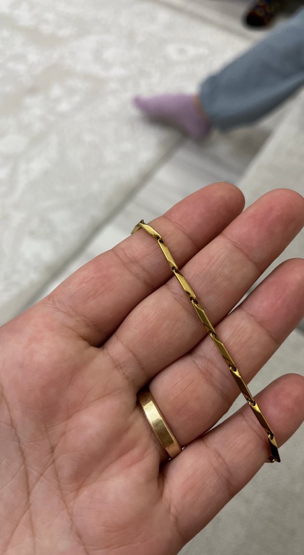 Erkek çelik kolye - Görsel 2