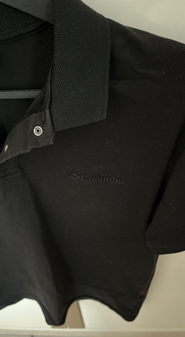 Erkek Siyah Kısa Kollu Polo Tişört - Görsel 3