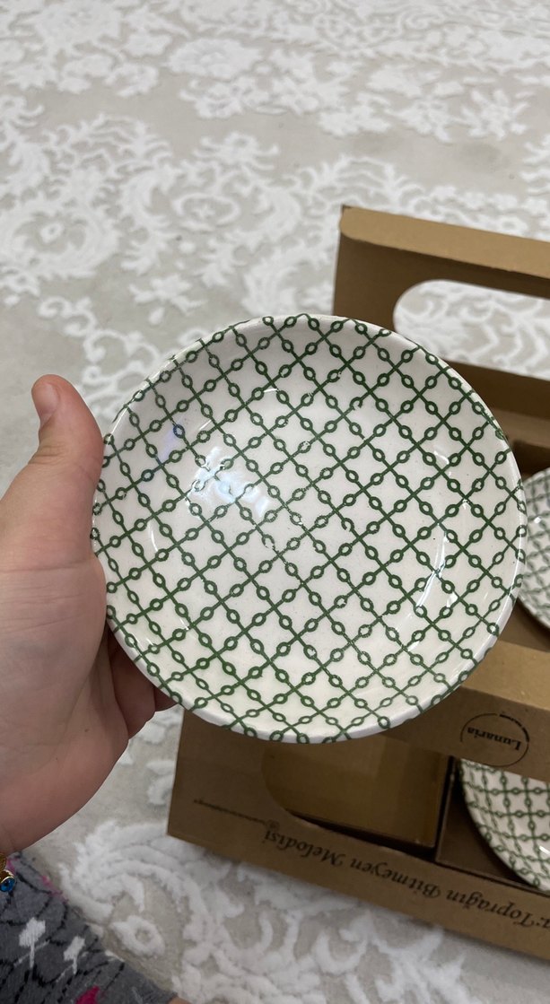 Seramik Tabak Seti 4 adet - Görsel 3