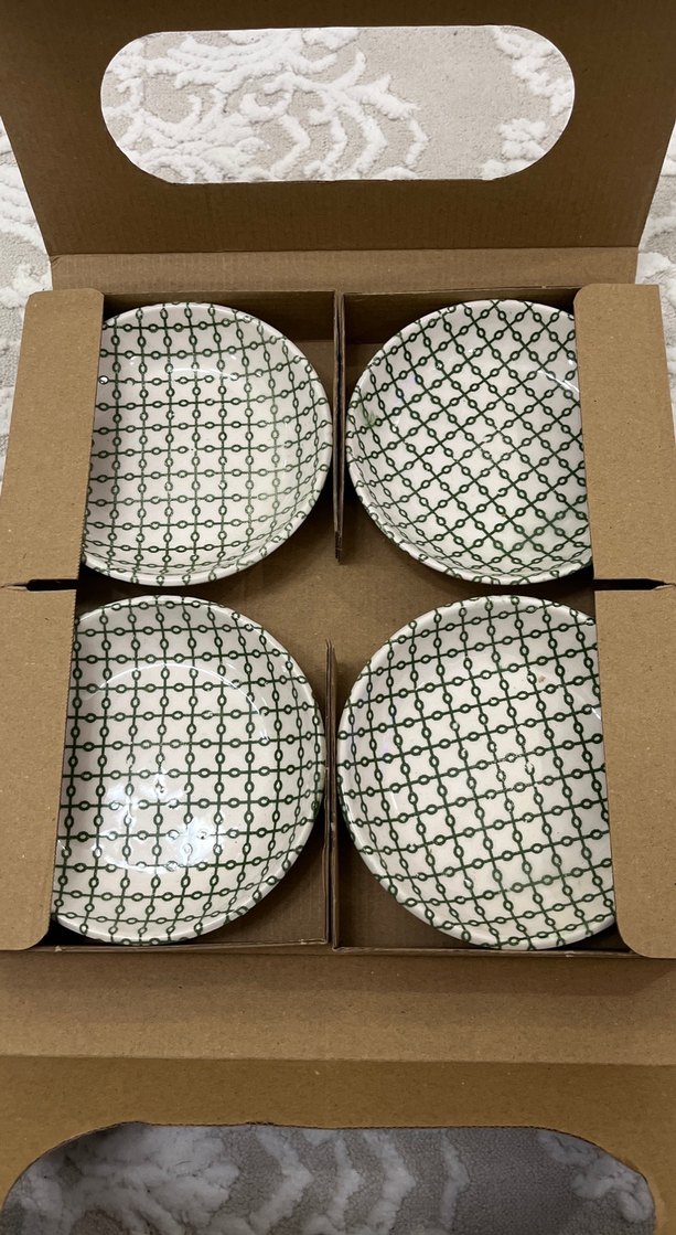 Seramik Tabak Seti 4 adet - Görsel 2