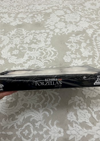 Mavi Çiçek Desenli 6'lı Tabak Seti - Görsel 2