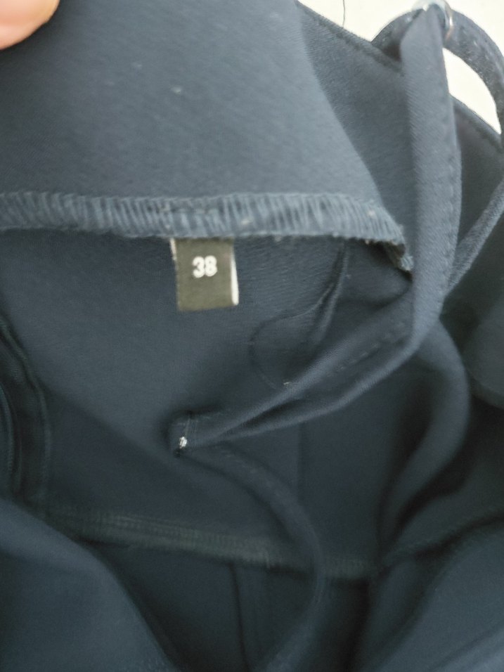 Kadın Lacivert Kolsuz mini  Tulum - Görsel 3