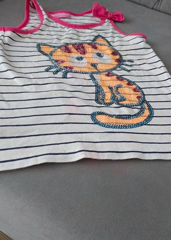 Renkli Örme Kedi Desenli Bohem Kedi Kıyafeti - Görsel 2