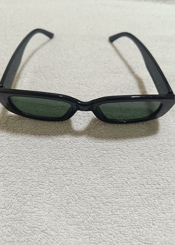 Siyah Minimalist Gotik Kadın Güneş Gözlüğü - Görsel 2