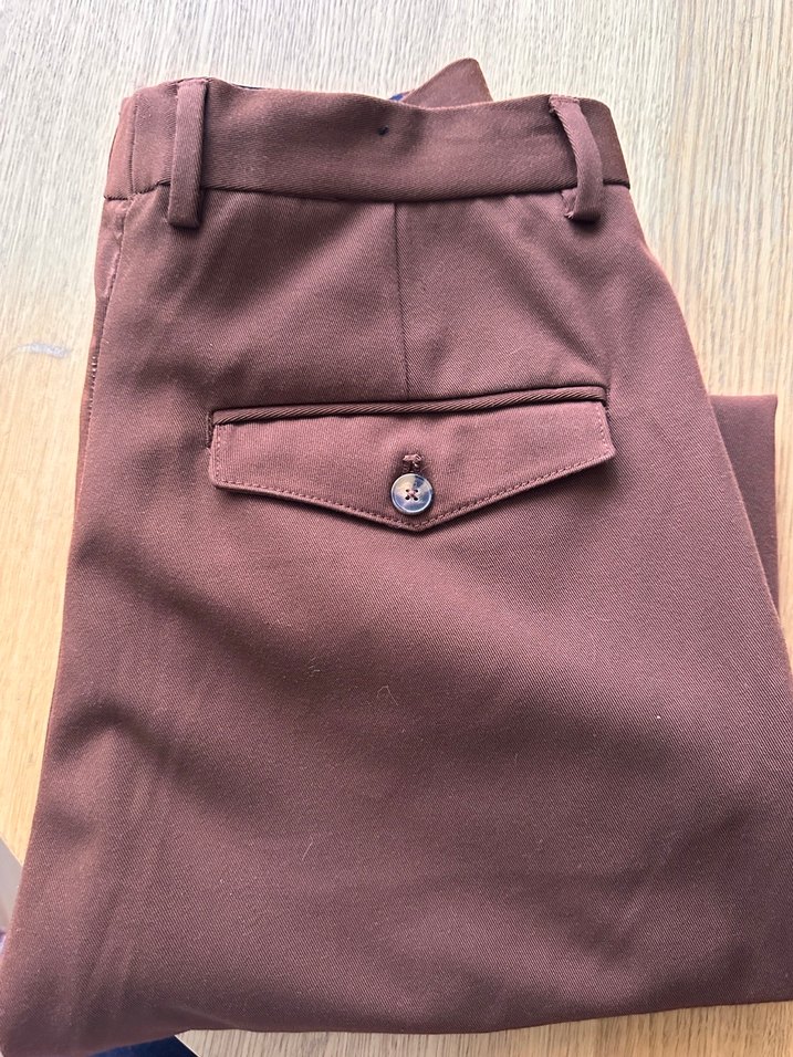 Bej Erkek Kumaş Pantolon - Görsel 3