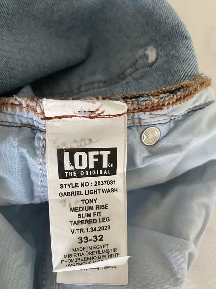 Erkek Mavi Regular Fit Denim Jean - Görsel 5