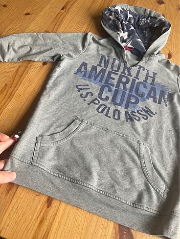 U.S Polo Assn. Us polo kapüşonlu