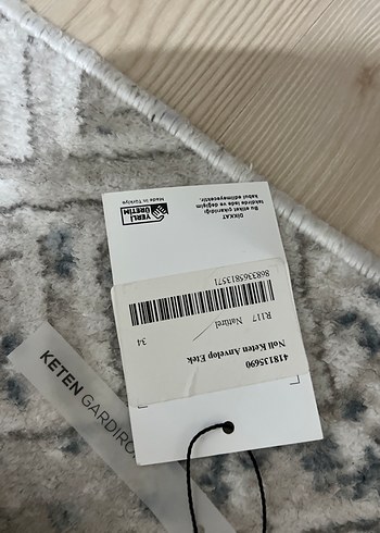 Bej Keten Anvelop Uzun Etek - Görsel 4