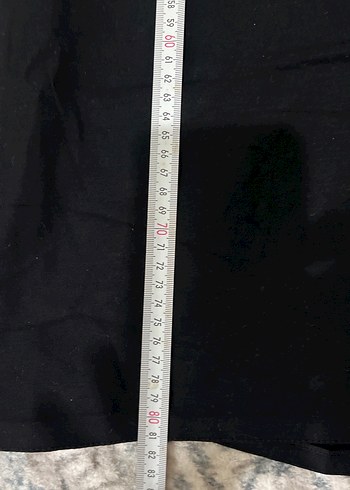 Siyah Uzun Drapeli Kadın Etek - Görsel 4