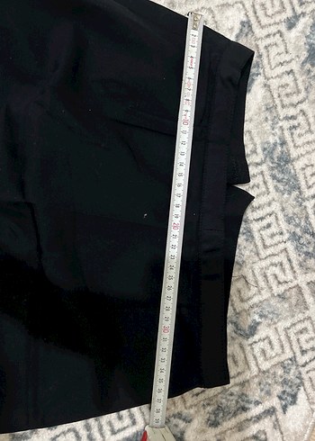 Siyah Uzun Drapeli Kadın Etek - Görsel 2