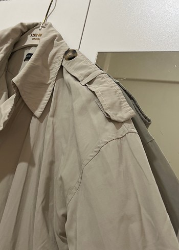 Bej Midi Kadın Trençkot - Görsel 2