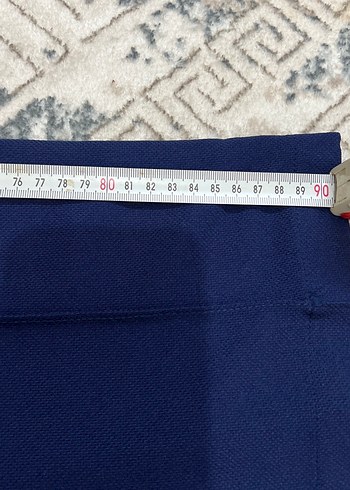 Lacivert Regular Fit Kadın Kumaş Pantolon - Görsel 5