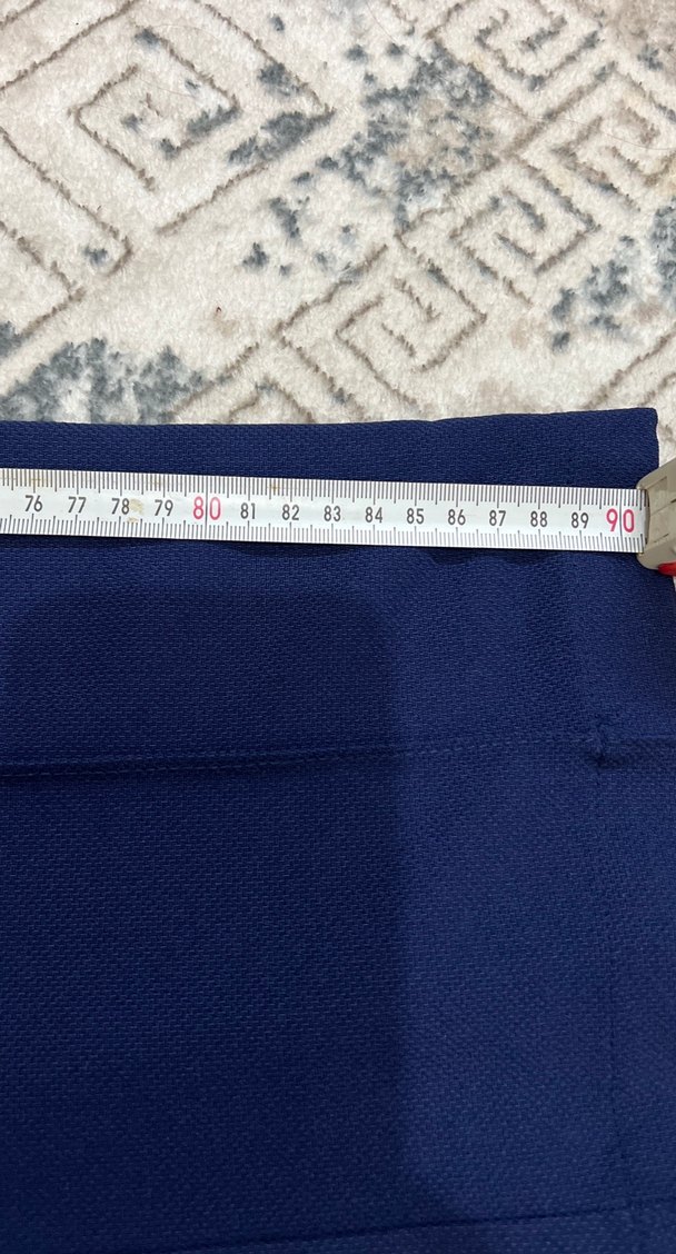 Lacivert Regular Fit Kadın Kumaş Pantolon - Görsel 5