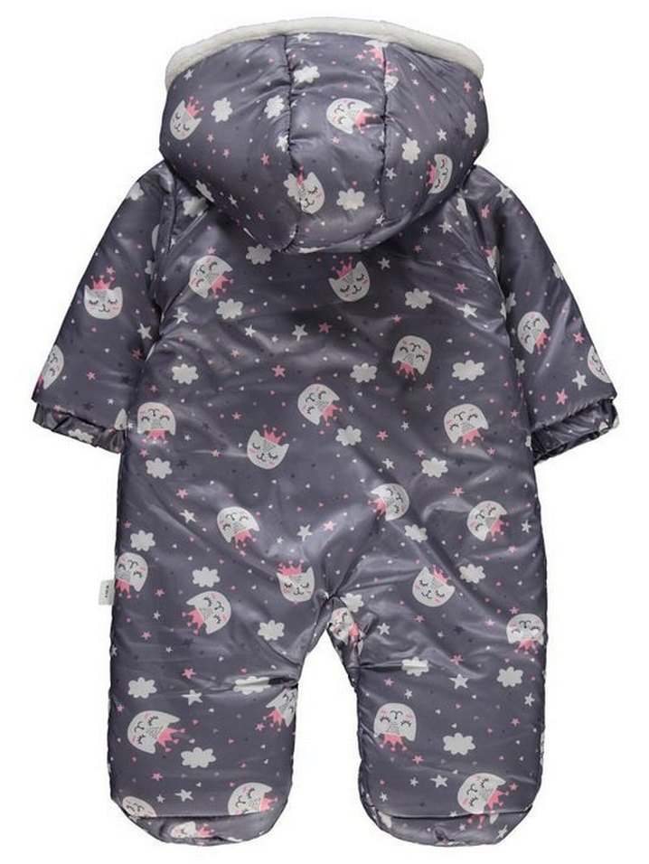 Civil Gri Bebek Tulum - Kürklü, Desenli - Görsel 2