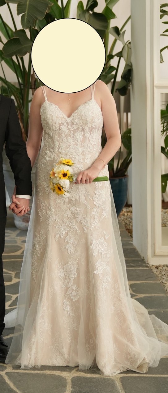 Oleg Cassini Gelinlik + Duvak - Görsel 2