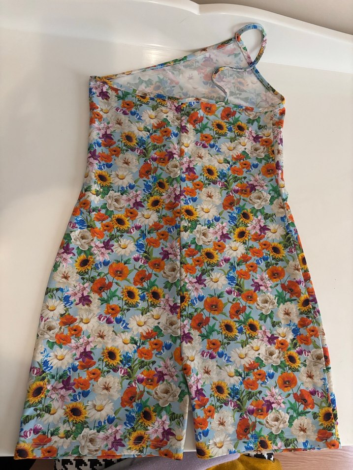 Çiçek Desenli Günlük Zara Tulum - Görsel 2