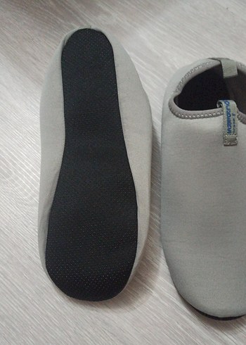 Gri Erkek Patik Deniz Havuz Çorabı - Görsel 2