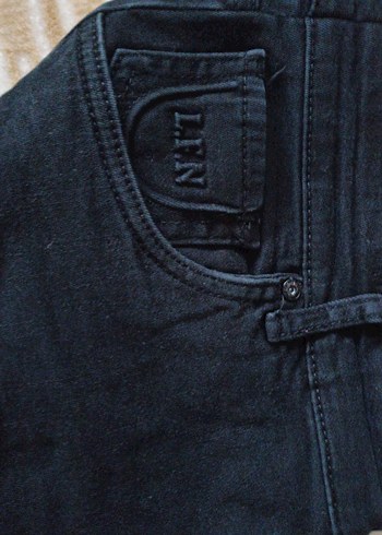 Siyah Regular Fit Erkek Kot Pantolon - Görsel 4