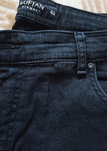 Siyah Regular Fit Erkek Kot Pantolon - Görsel 2