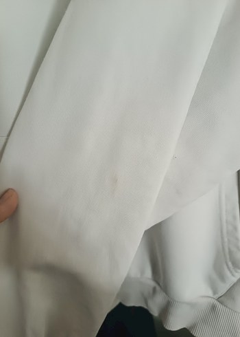 Gri Kapüşonlu Erkek Sweatshirt Mavi - Görsel 5