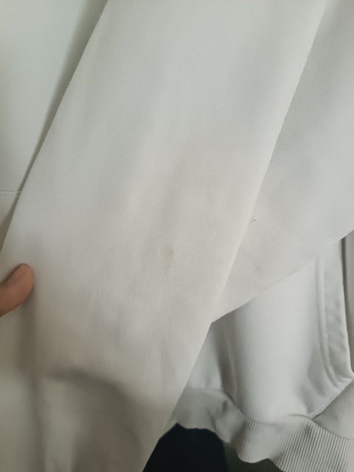 Gri Kapüşonlu Erkek Sweatshirt Mavi - Görsel 5