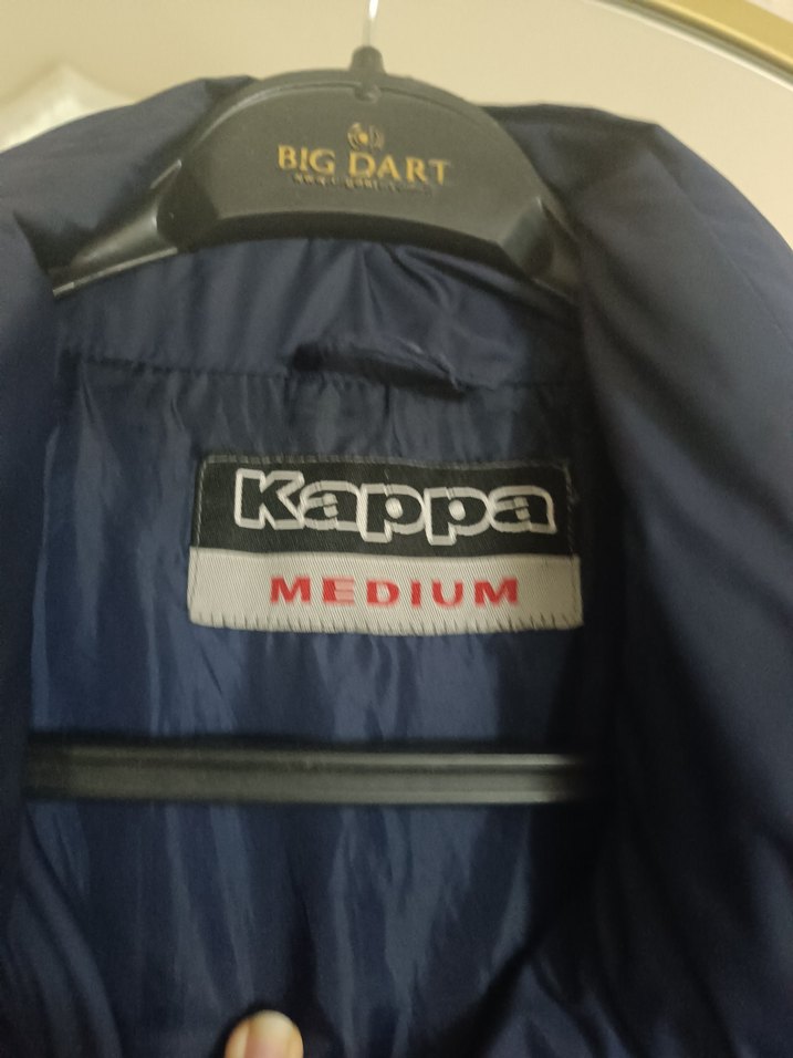 Erkek Lacivert Fermuarlı Midi Mont Kappa - Görsel 5