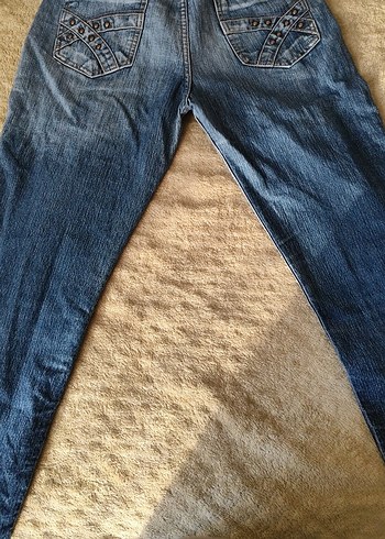 Mavi Kadın Denim Midi Boy Kot Pantolon - Görsel 5