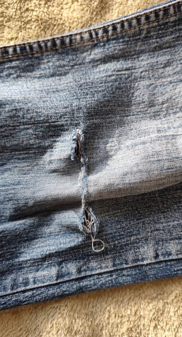 Mavi Kadın Denim Midi Boy Kot Pantolon - Görsel 3