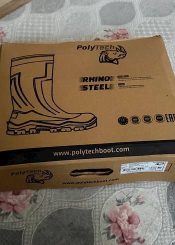 PolyTech Demir Burunlu Erkek Çizme 44 numara - Görsel 2