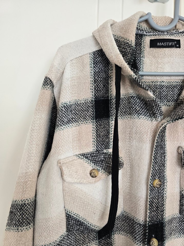 Erkek Kapüşonlu Oduncu Gömlek - Görsel 3