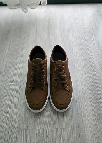 Kahverengi Erkek Sneaker - Görsel 3