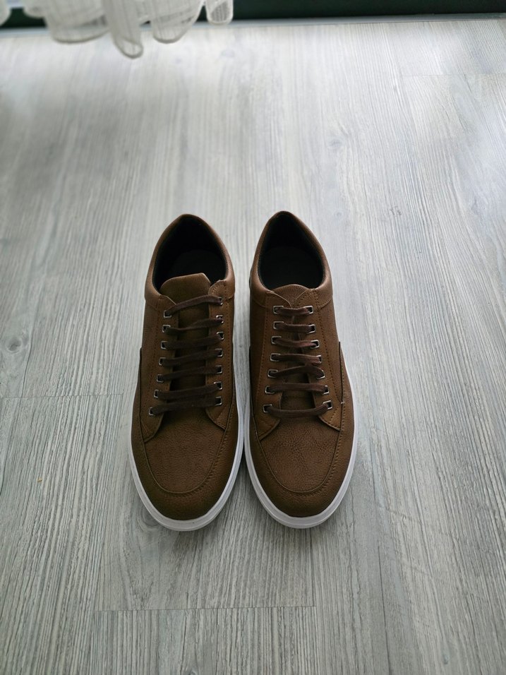 Kahverengi Erkek Sneaker - Görsel 3