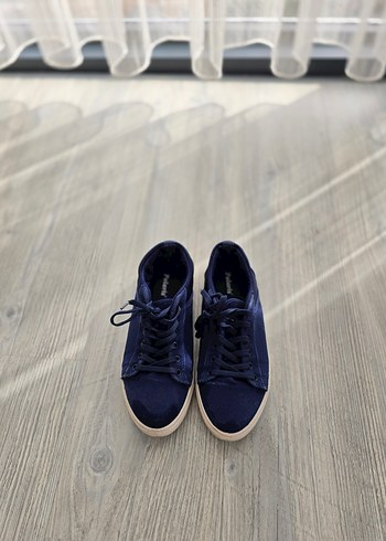 Lacivert Kadın Sneaker - Görsel 3